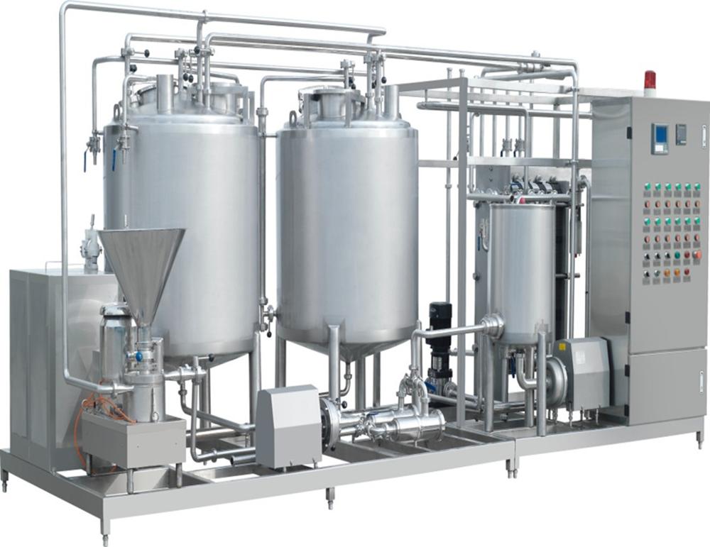 Steel machine ice cream pretreatment system beverage machine