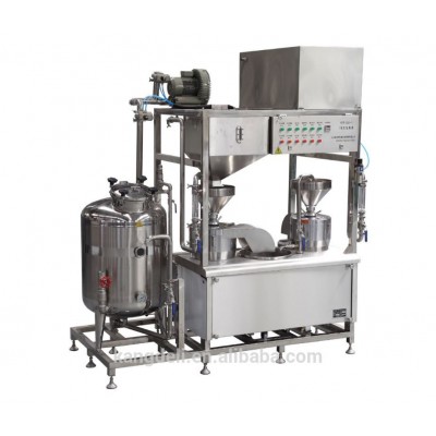 New Type Soy milk processing making machine (two grinding and Cooking)