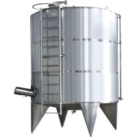 Kangdeli pre-processing milk industrial dual-layer side blending storage tank